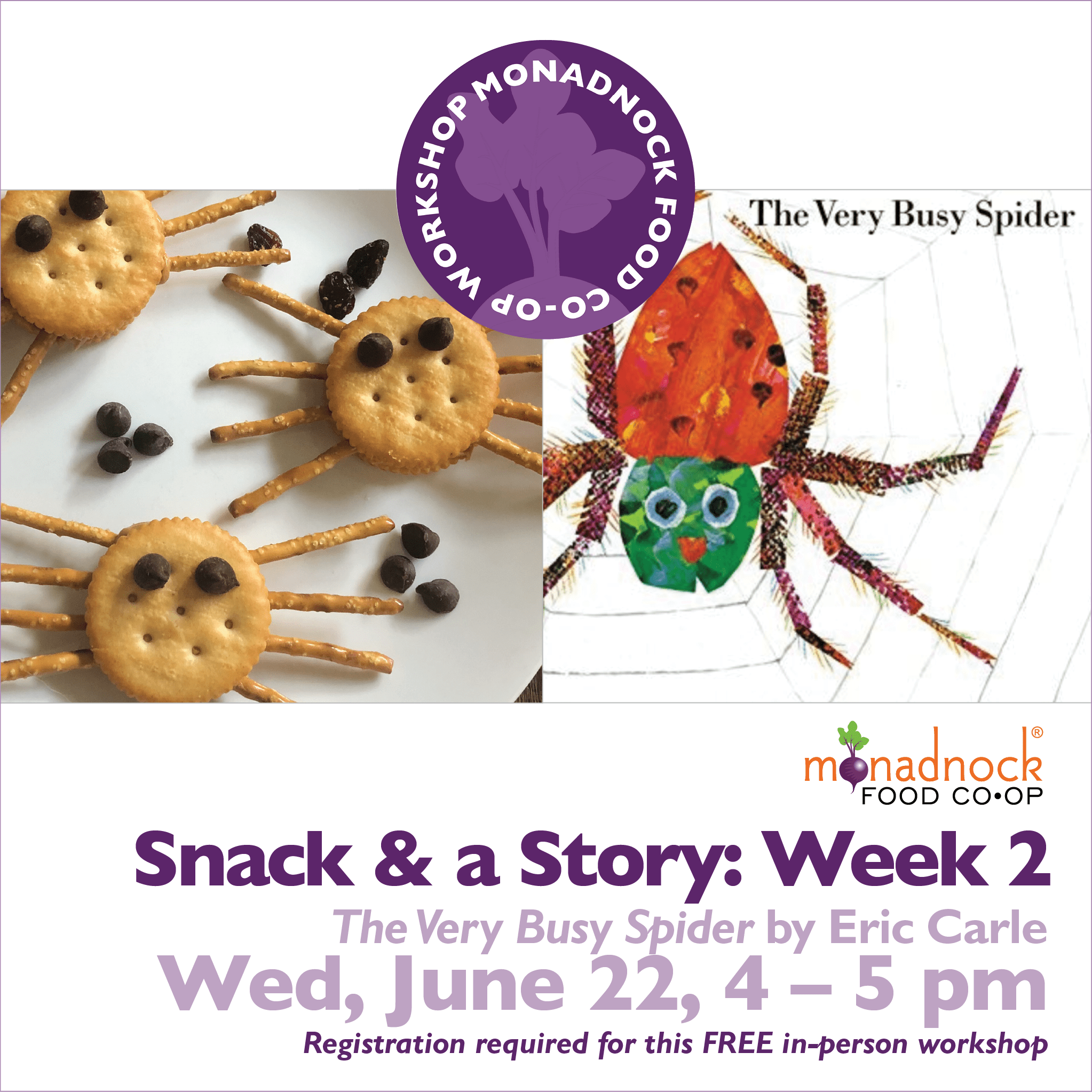Square-Workshop 2022 Snack & Story